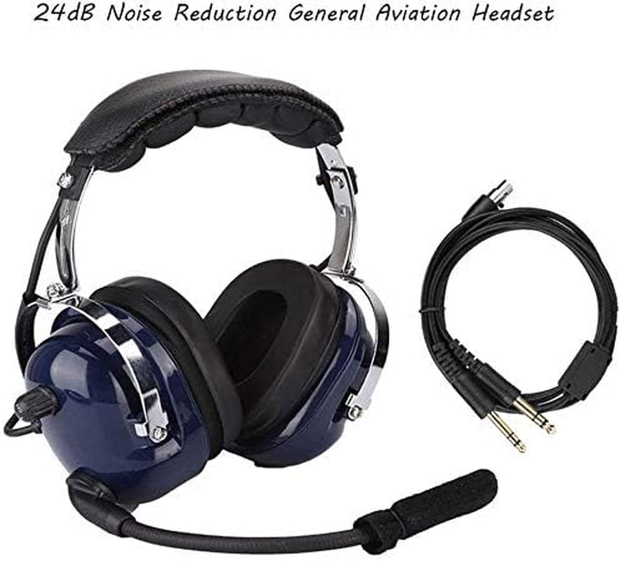 RA200 General Aviation Headset,3.5Mm, with Noise Reduction