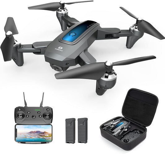 RC Quadcopter Helicopter,  D10 Drone with Camera for Adults and Kids