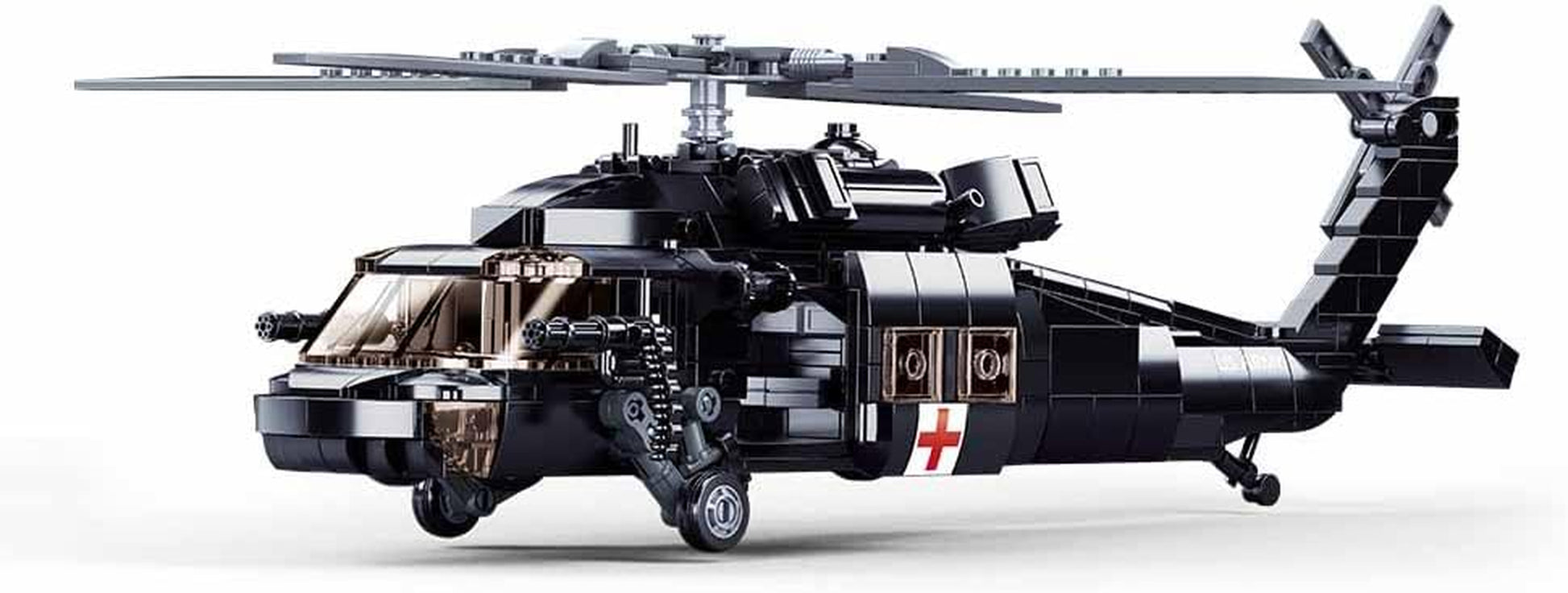 UH-60 Black Hawk US Army Helicopter - 692 Pieces